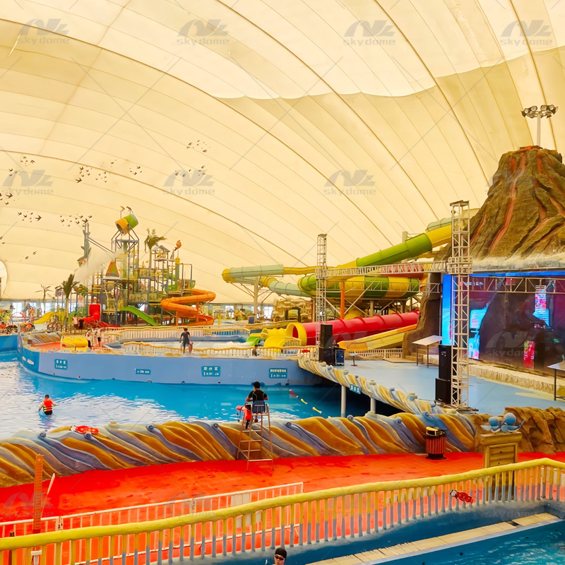 Eco-Friendly Windproof Inflatable Air Dome for Water Park
