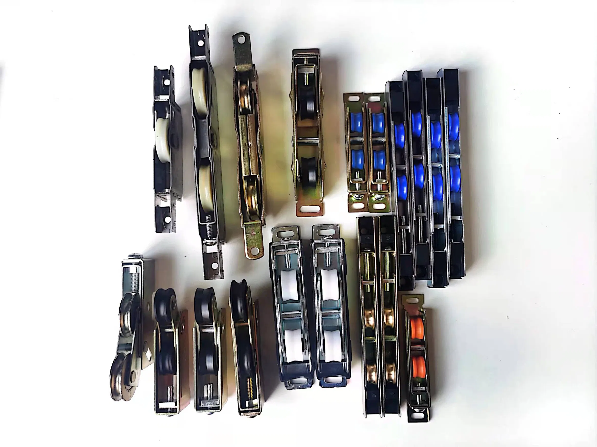 Double Window Rollers with Steel Frame and Plasitic Rollers Can Adjustable Withing or Without Bearing Jzhl-Sc-020