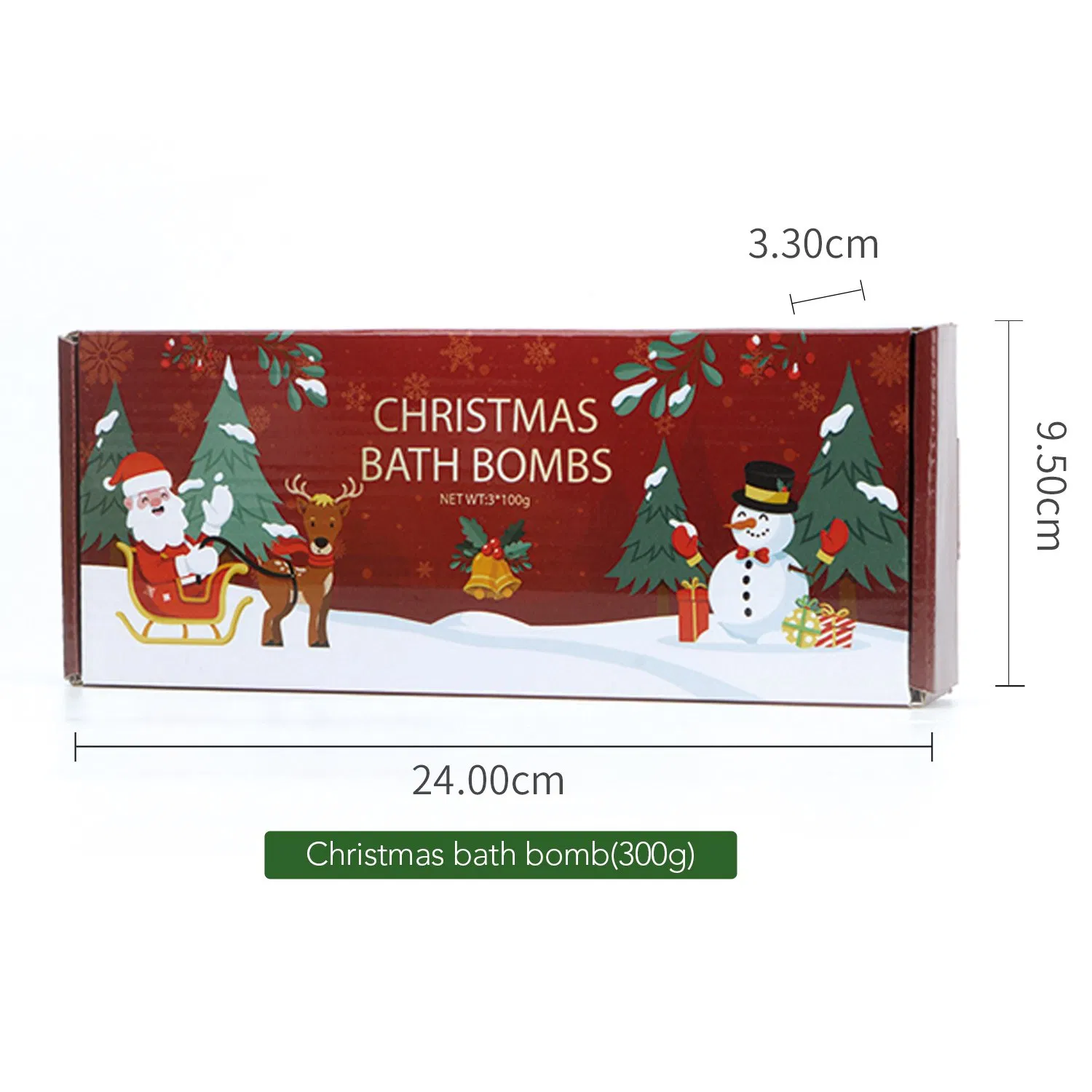 Holiday Themed Bath Bombs Festive Snowman Snowflake Christmas Tree Bath Bombs Set