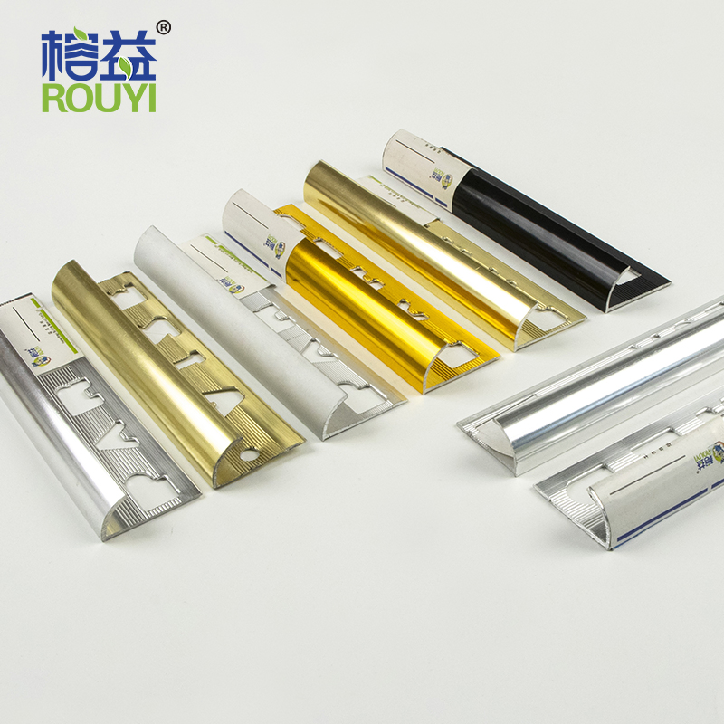 B2b Factory Ceramic Tile Outside Corner Trim Stainless Steel Metal Tile Trim