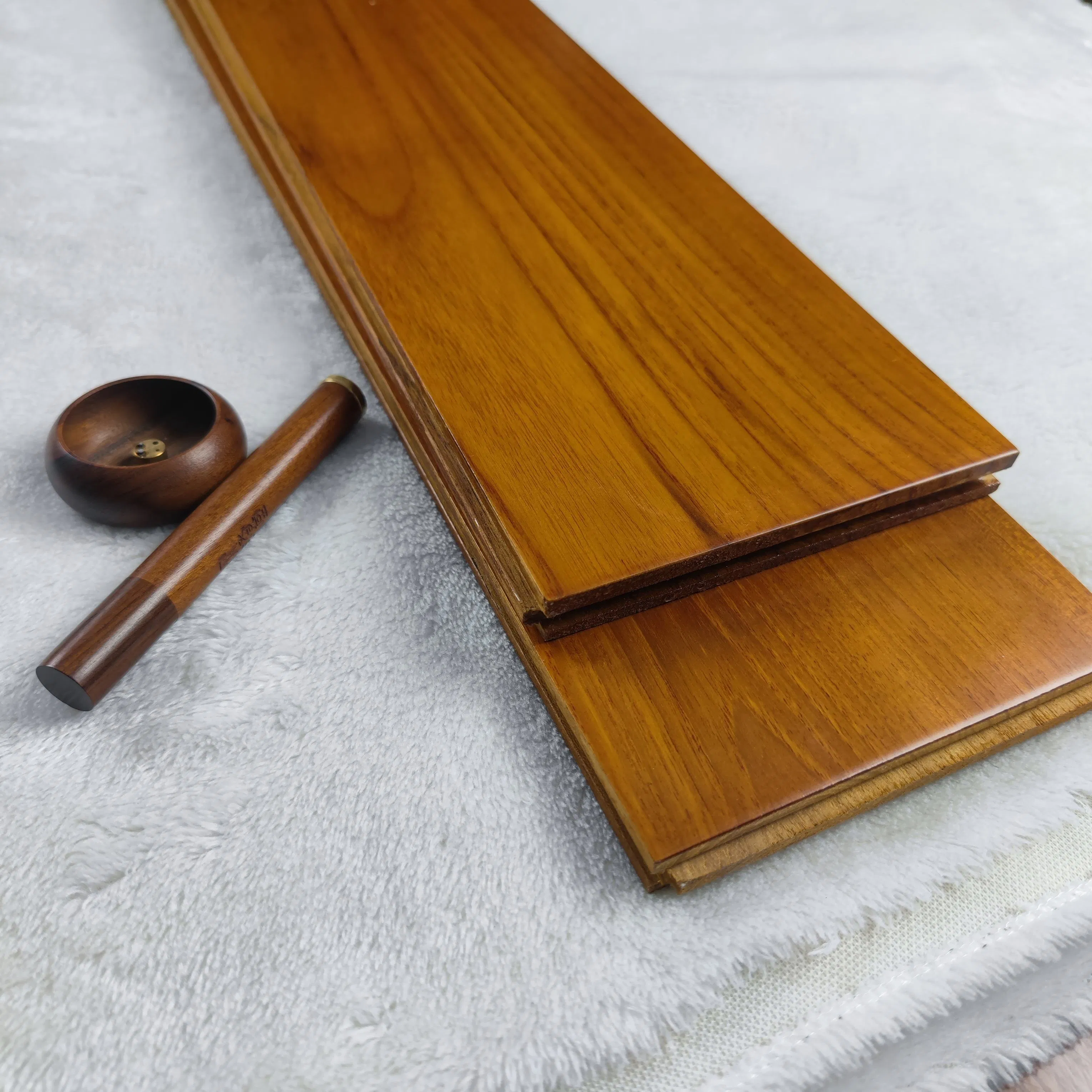 Teak Wood Flooring 910X125X18mm Oak Solid Wood Flooring Indoor Wood Chevron Flooring