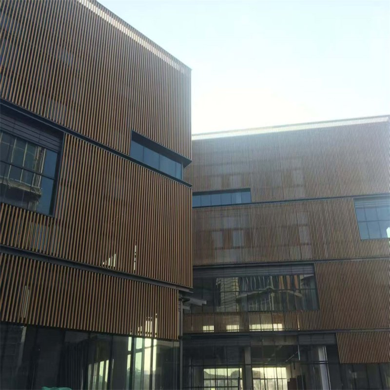 Factory Weatherproof UV-Proof Outdoor Bamboo Wall Panel Cladding for Villa Exterior Facade