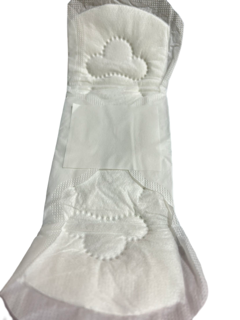 Highly Absorbent Sanitary Pad with Wings for Night