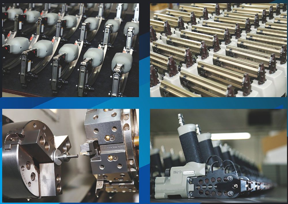 Пневматический степлер для стяжек C-7ea под скобы 15g100