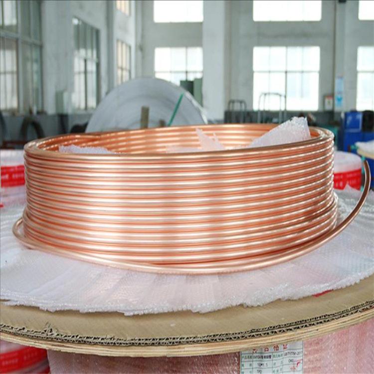 Hot Sale C12200 Tp2 Cu-Dhp Cw024A Copper Pipe Coil for Air Conditioning