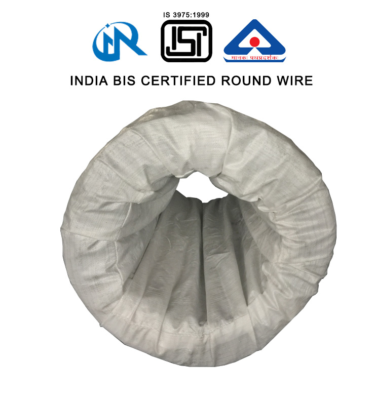 India Bis Certified Galvanized Steel Wire/Iron Wire/Binding Wire 1.25mm 2.90mm
