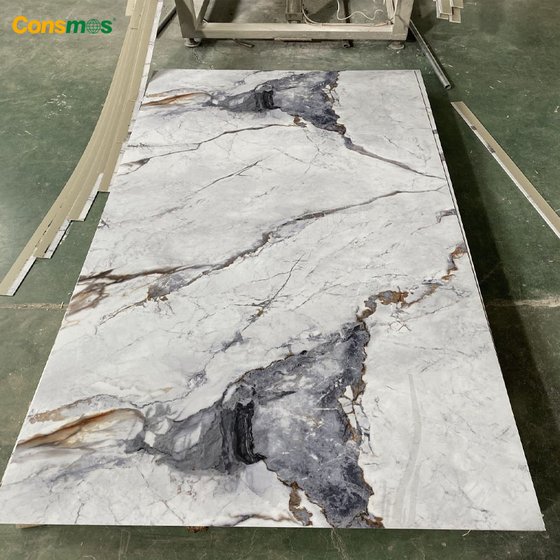 Waterproof Stone UV Marble Board PVC Marble Sheet