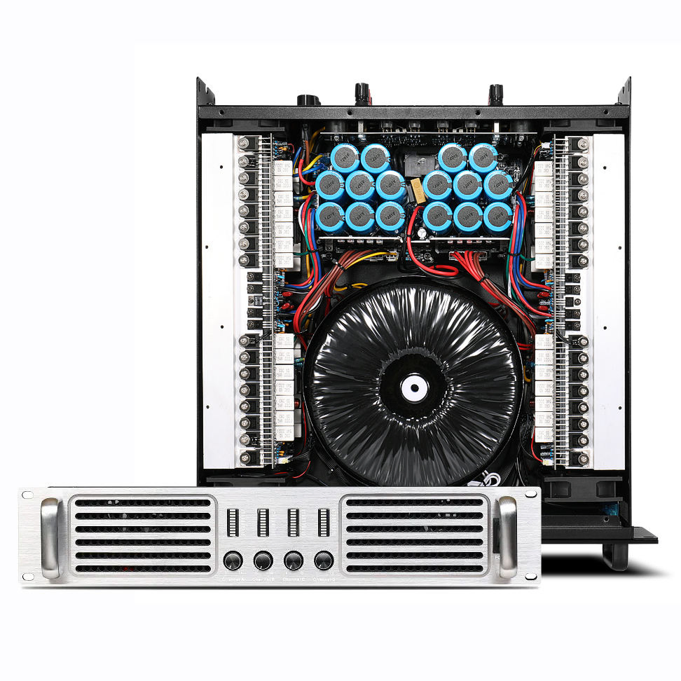 Профессиональный усилитель мощности 4x800W Class H, 4 канала