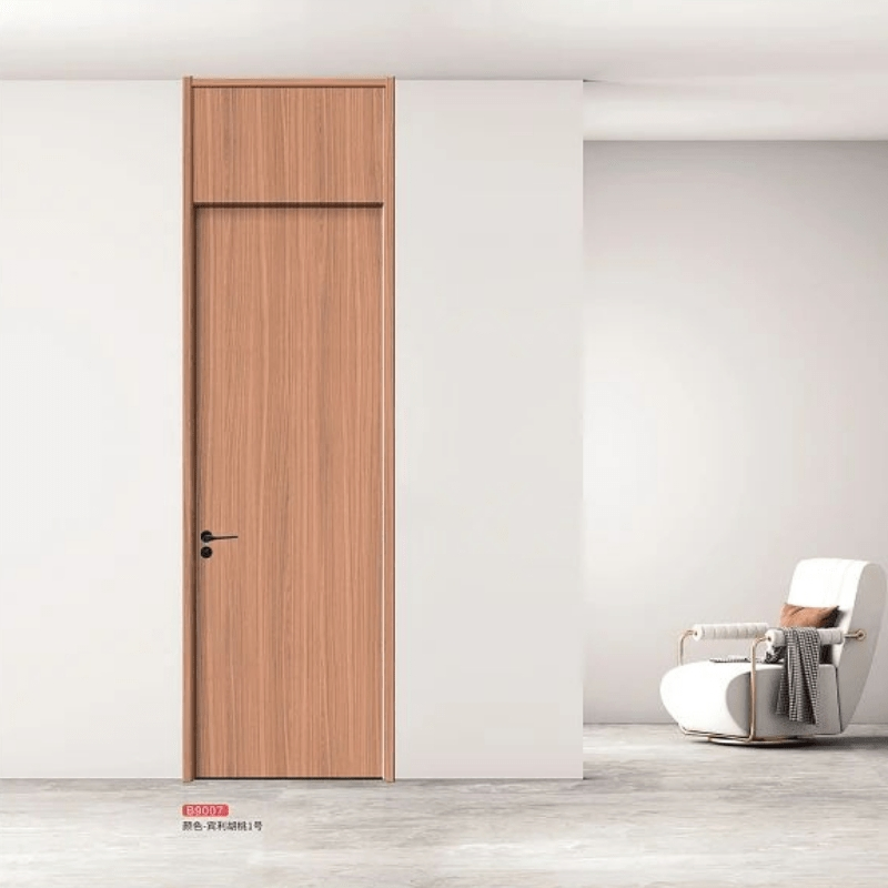 High Quality Wood Plastic Composite Majoys Customized Modern Antibacterial WPC Door
