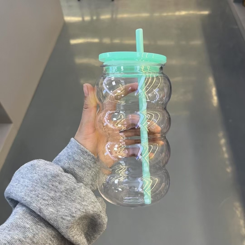 Пластиковый стакан Caterpillar 16oz для кемпинга и ежедневного использования
