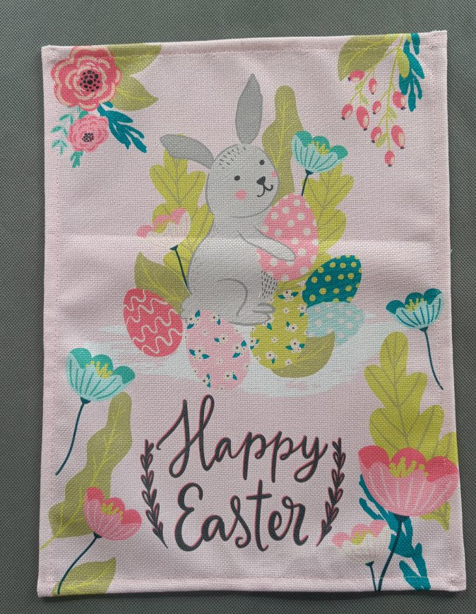 Custom Digital Printed Four Color Easter Placemat