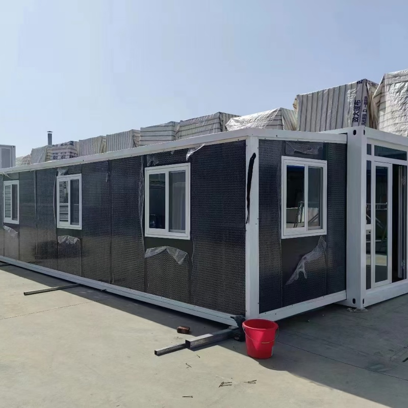 Top Quality House Expandable Container House 40FT Foldable Expandable Container House with Full Bathroom