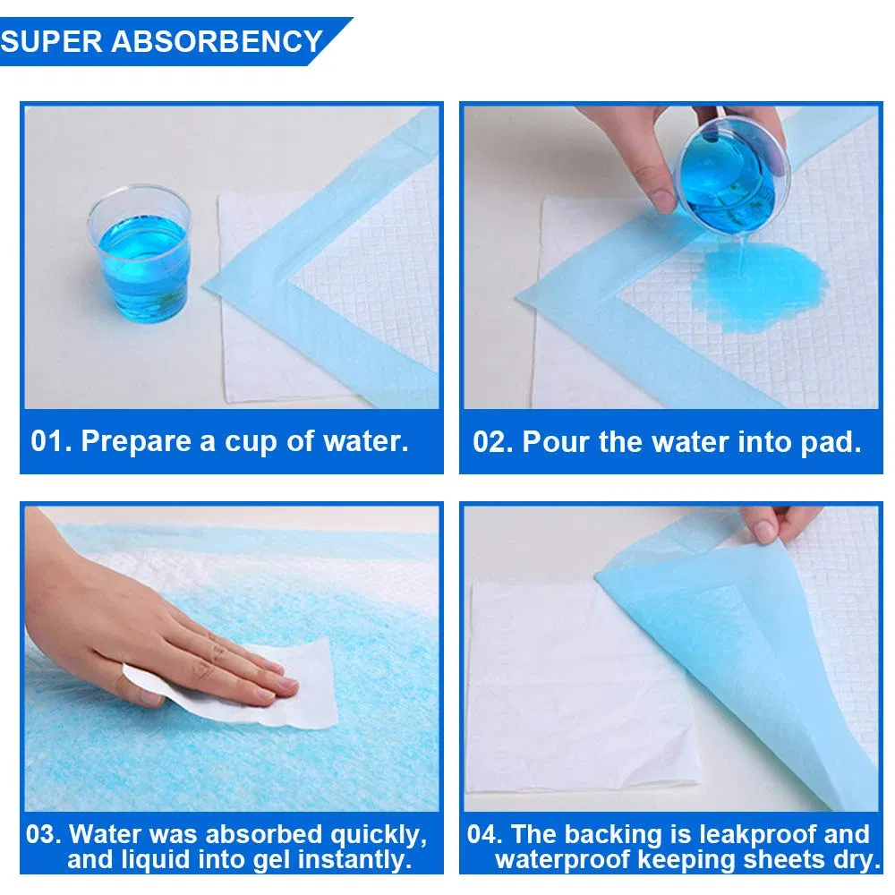 Good Quality Super Soft Nonwoven Disposable Underpad Manufacturer From China