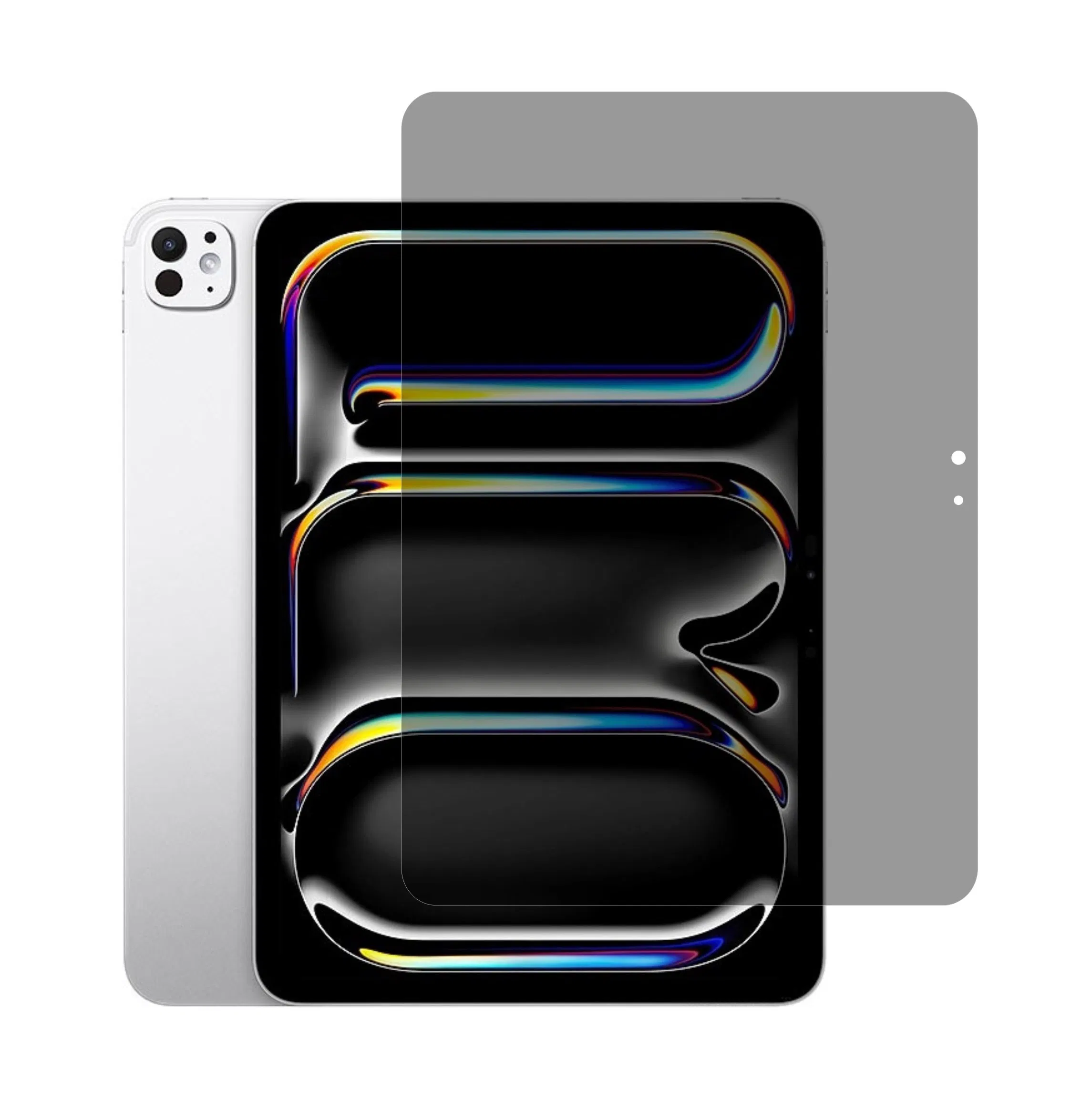Защитное стекло 9H с приватностью для Apple iPad Pro 13 (2024/M4)