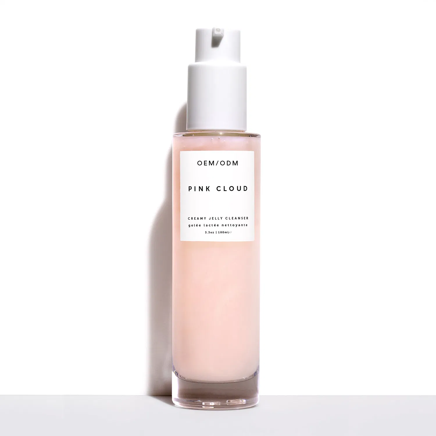 Aixin OEM ODM 100ml Cleaning Gel Gently Hydrates Removes Makeup Cleanser Face Wash Rose Water Creamy Jelly Facial Cleanser