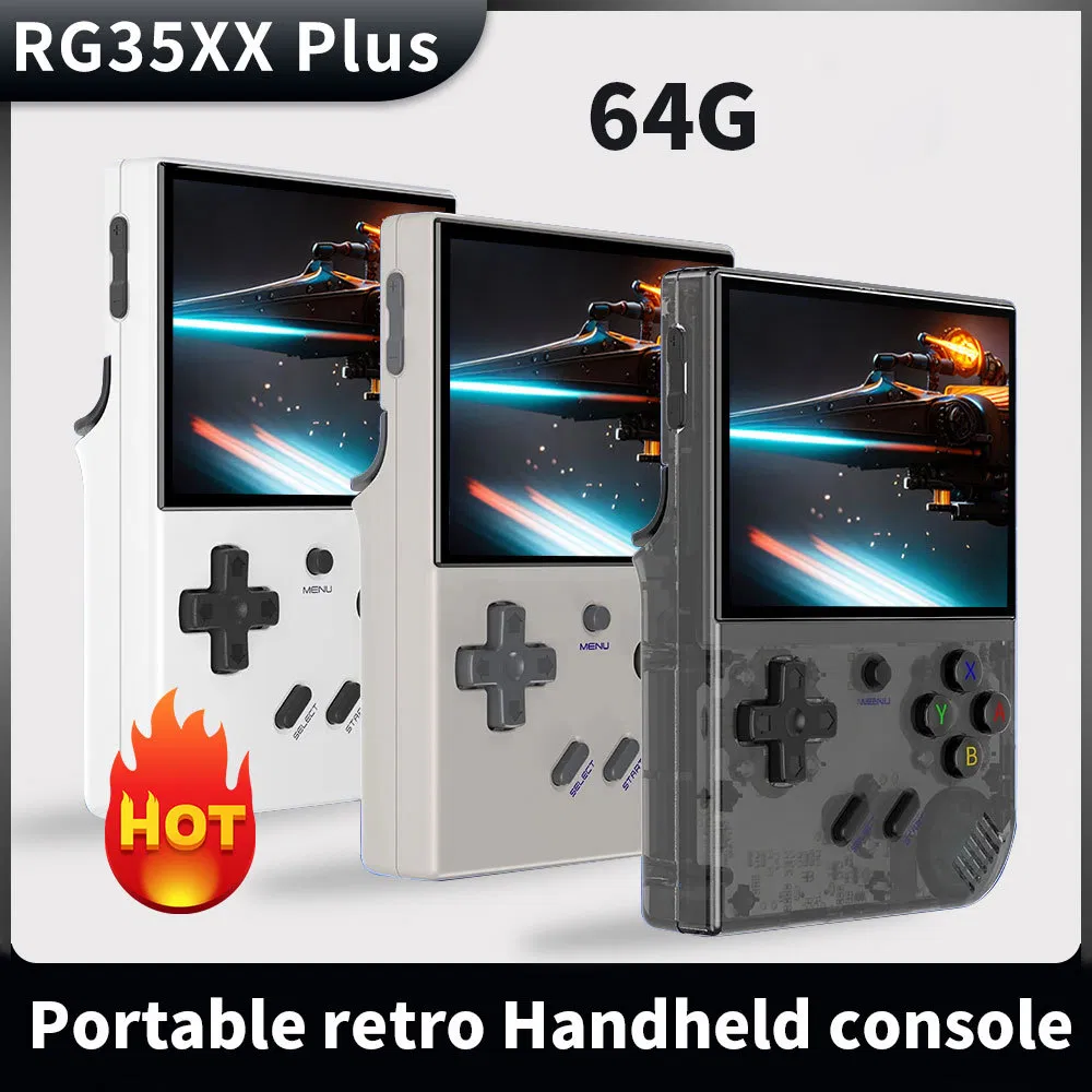 Портативная консоль RG35XX Plus с 3.5-дюймовым экраном
