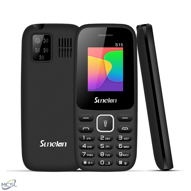 Кнопочный телефон Sunelan S15, 1.8 дюйма, 2 SIM