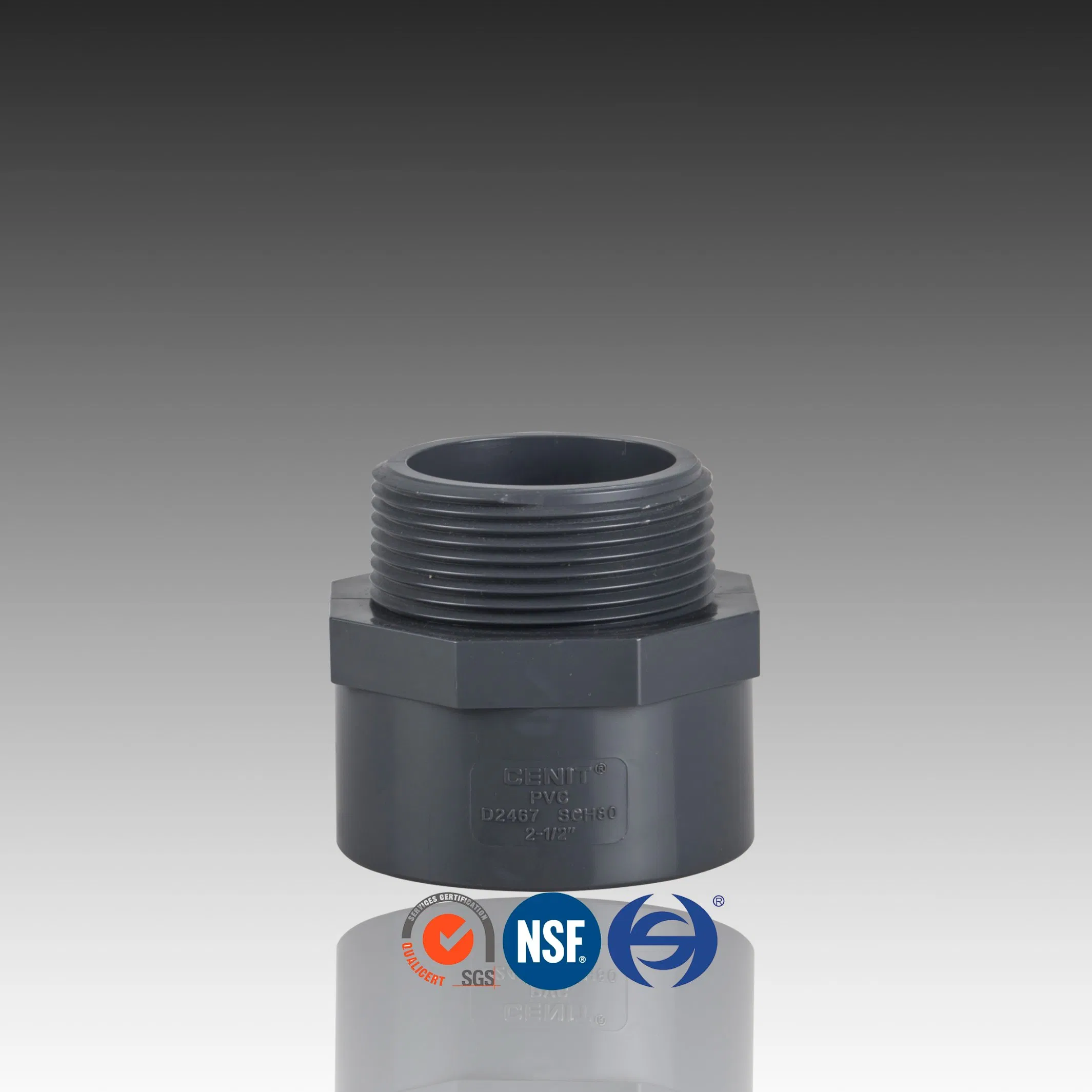 3*2-1/2 4*2-1/2 4*3 Sch80 PVC Reducer Tee