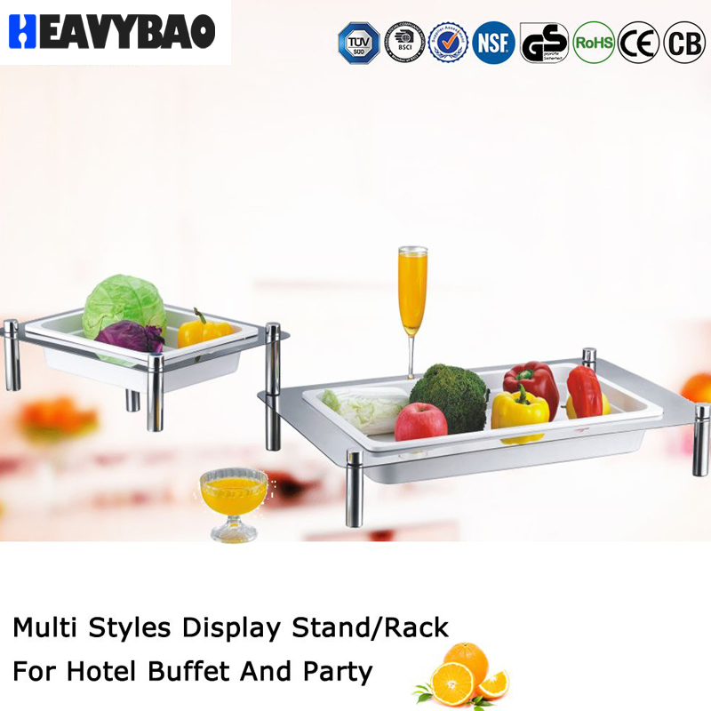 Heavybao New Design Stainless Steel Buffet Display Equipment for Hotel