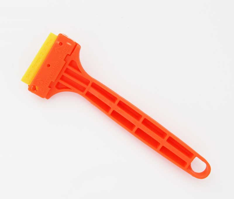 Hand Cleaning Scraper Plastic Razor Scraper with Double-Edged Plastic Blades