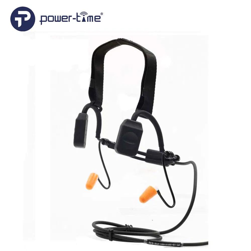 IP68 Waterproof Bone Conduction Tactical Headset Suitable for Helmets