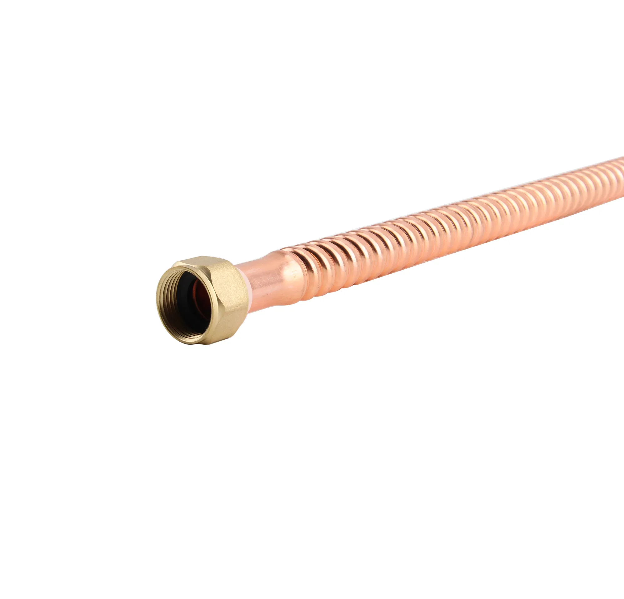 Superior Copper Corrugated Connector for Water Heater, 3/4"Fipx3/4"Fip