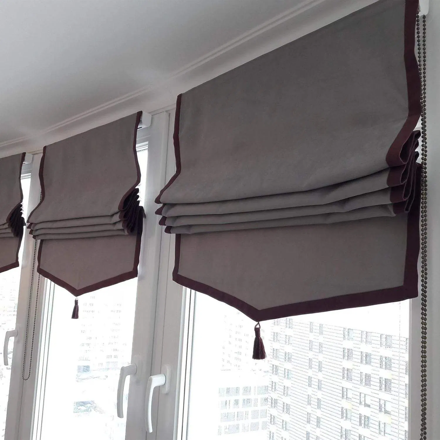 Roller Blinds Clutch with 4.5X6 mm Ball Chain, Black Blinds Chain Ball