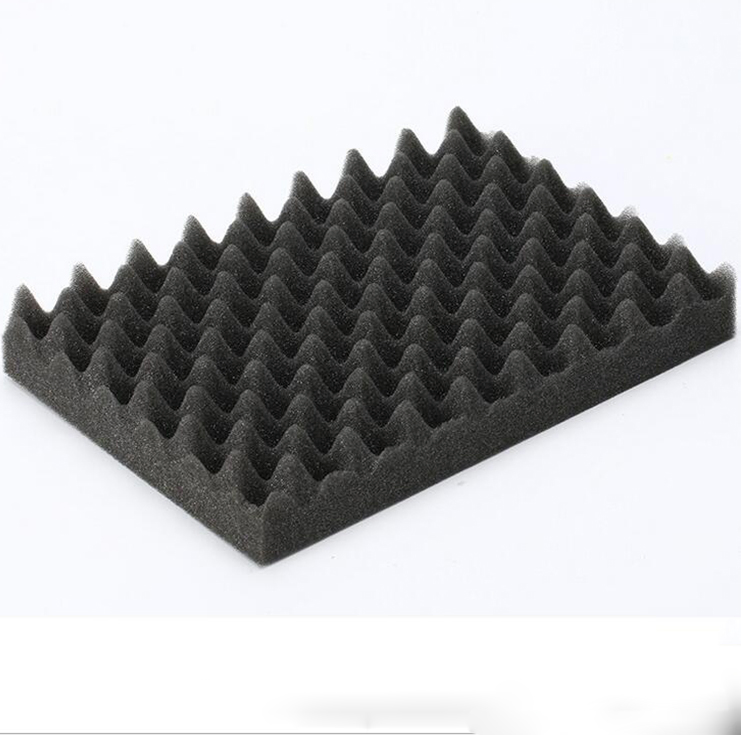 China Factory Wedges or Pyramid Soundproof PU Acoustic Foam Panels