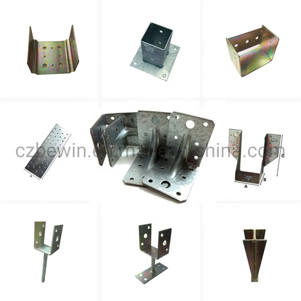 Hot DIP Galvanized Concrete Bolt Down Post Saddle Bracket