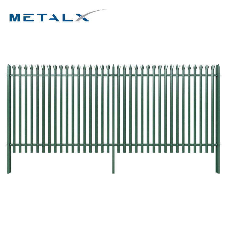 Fencing Panels Steel Palisade Matting Fence Gate Posts Galvanized Metal Fence