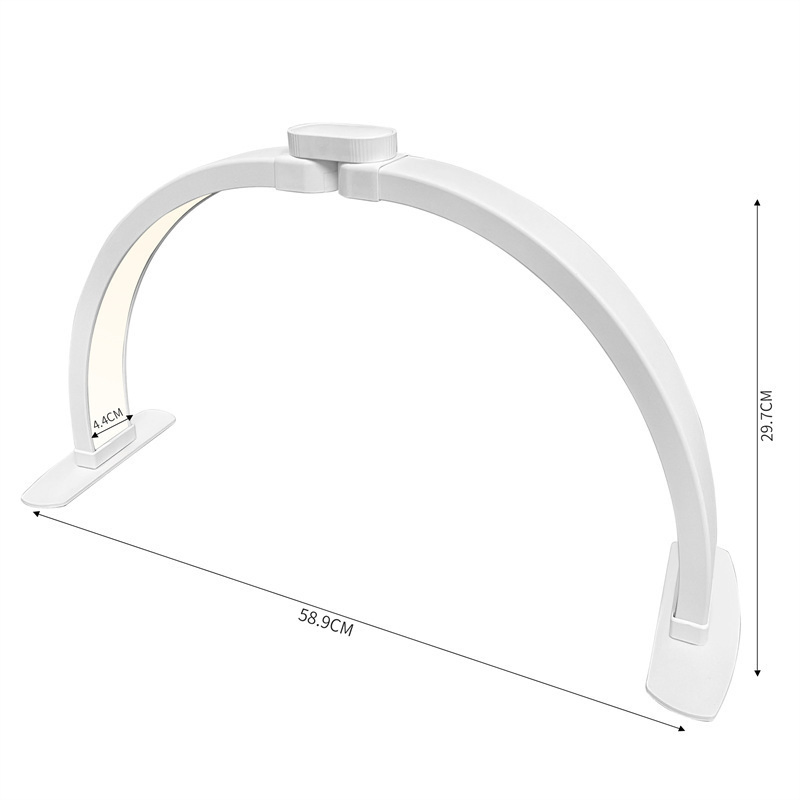 Manicure Table Lamp Dimming Collapsible LED Manicure Table Lamp Salon Nail Table Light for Salon Reception