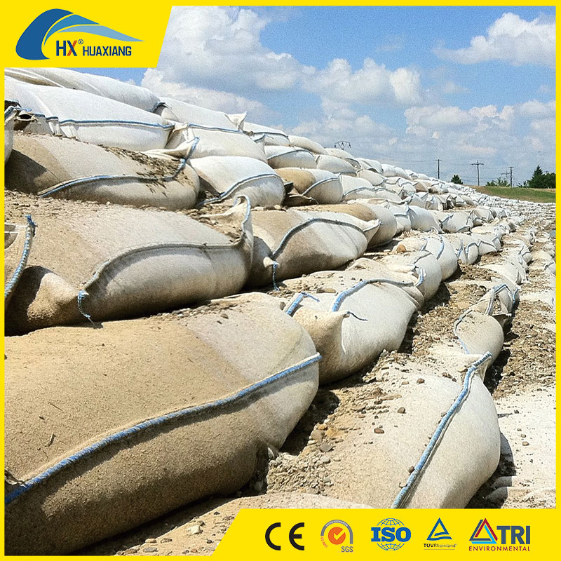 Factory Price Polypropylene Polyester Nonwoven Geotextile Geo Large Sand Bags Geobag