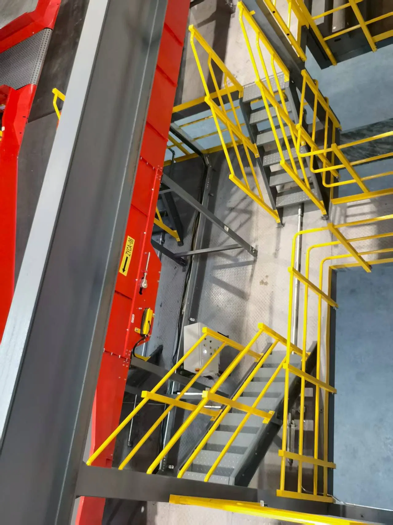 China Supplier Resistant to Rust Industrial Steel Stairs for Factory Workshop