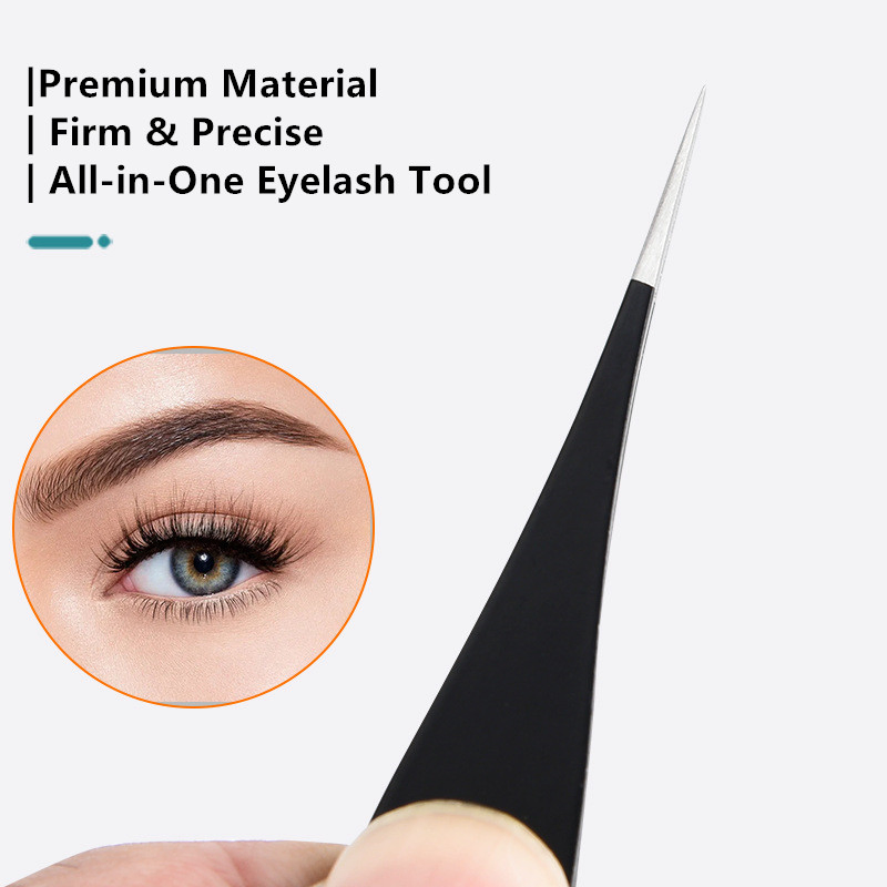 Colored Precision Slender Point Tweezers for Acne Blackheads Remover Lash Eyelash Extensions