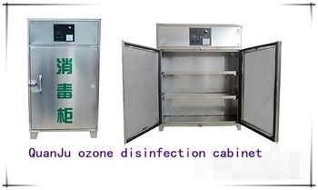 5g/H Two Doors Ozone Disinfection Cabinet Stainless Steel Casing for Restaurant Using