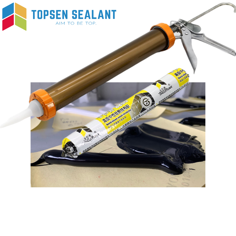 Factory Price Aging Resistance Sausage Neutral Weatherproof Silicone Sealant for Curtain Wall