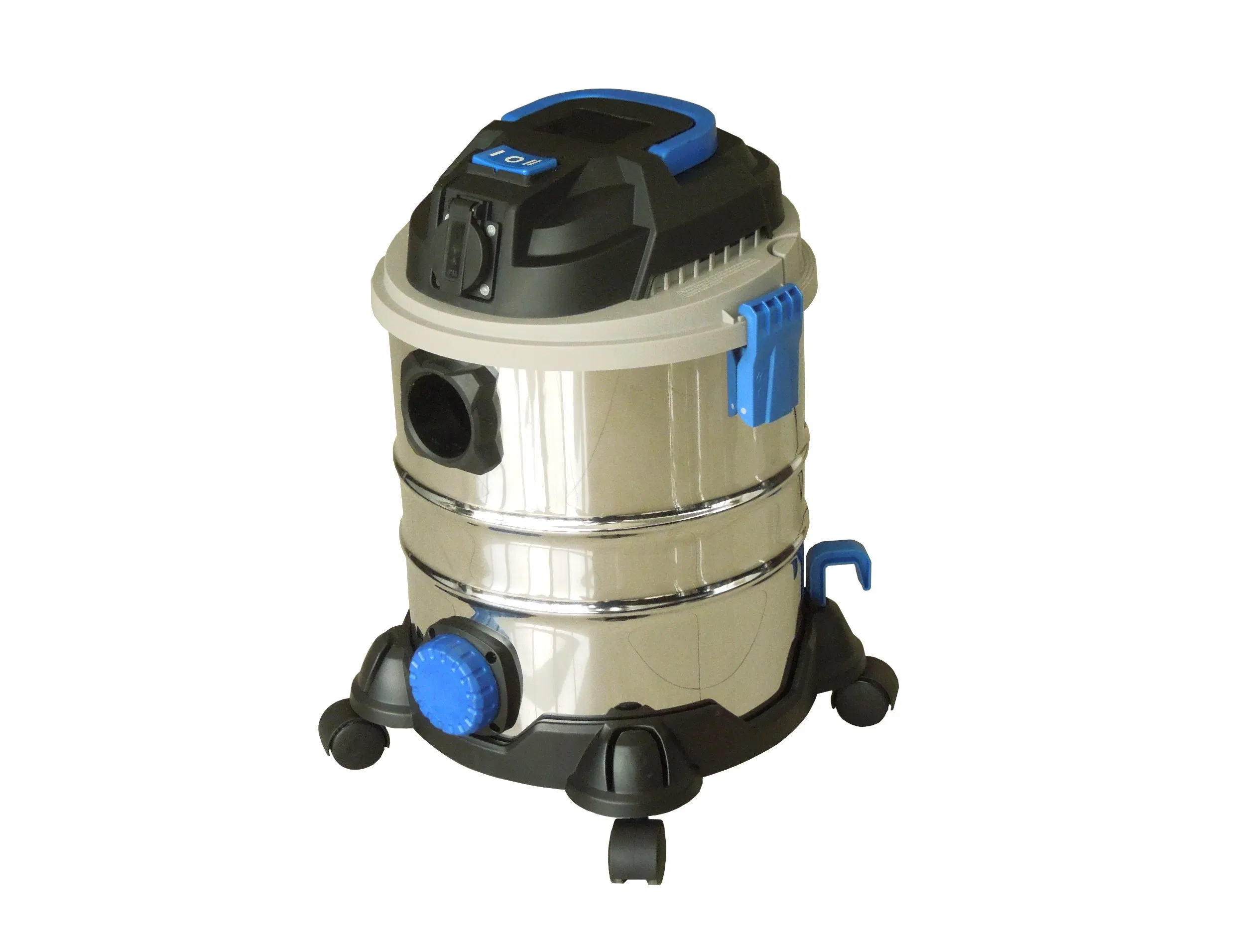 305-15/20/25/30L Stainless Steel Tank Water Dust Vacuum Cleaner with or Without Socket