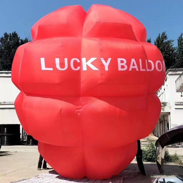 Boyi Inflatable Hot Air Ground Balloon Advertising Rooftop Balloon