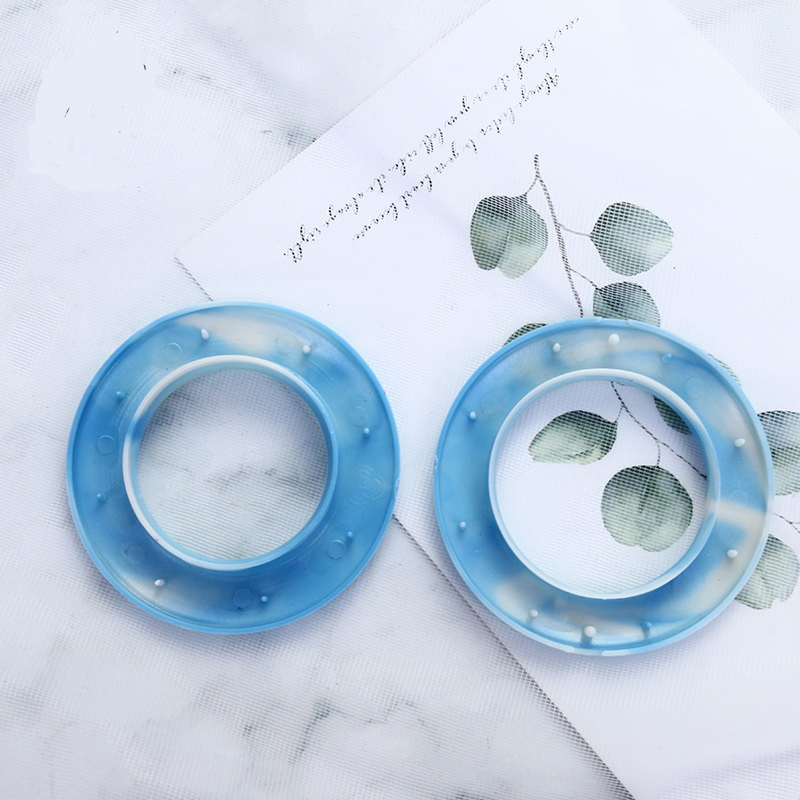 Iron Plating Curtain Rod Ring with Hook
