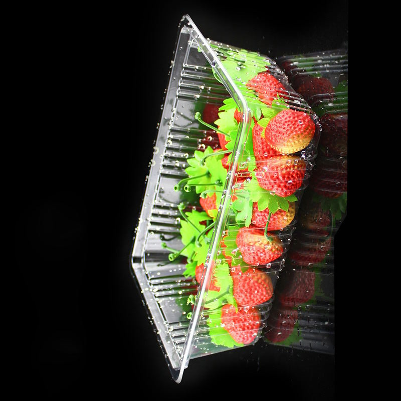 hot sale PET strawberry  grape cherry tomato fruit tray