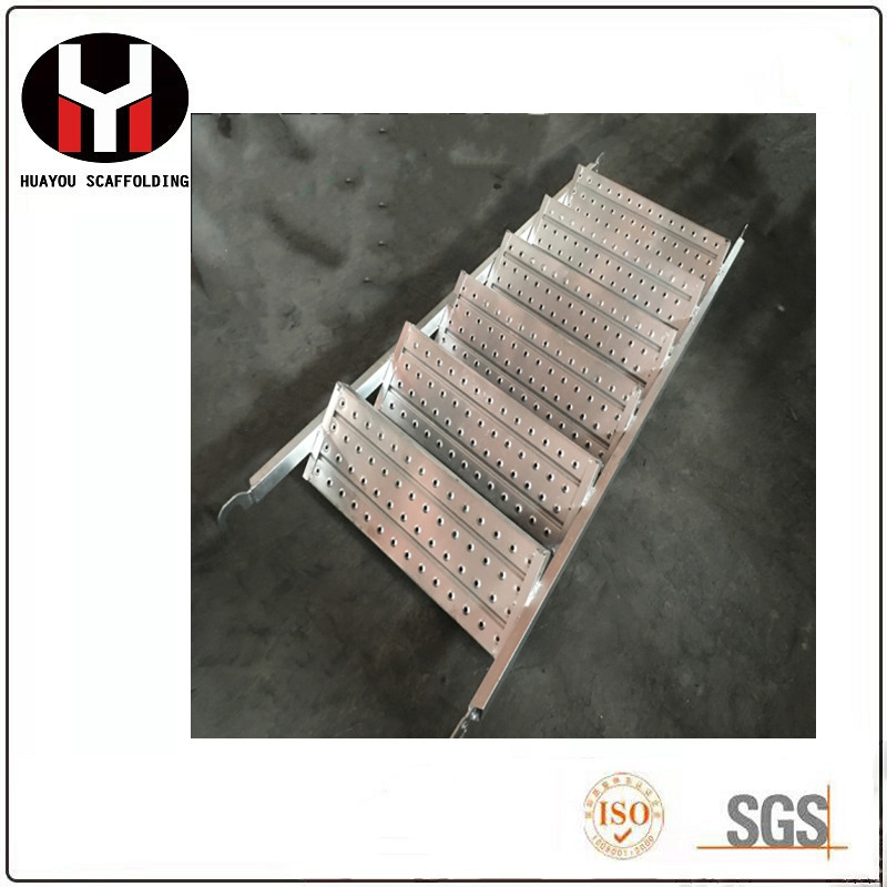 Galvanized Scaffold Modular Steel Staircase Mobile Step Ladder in Scaffolding