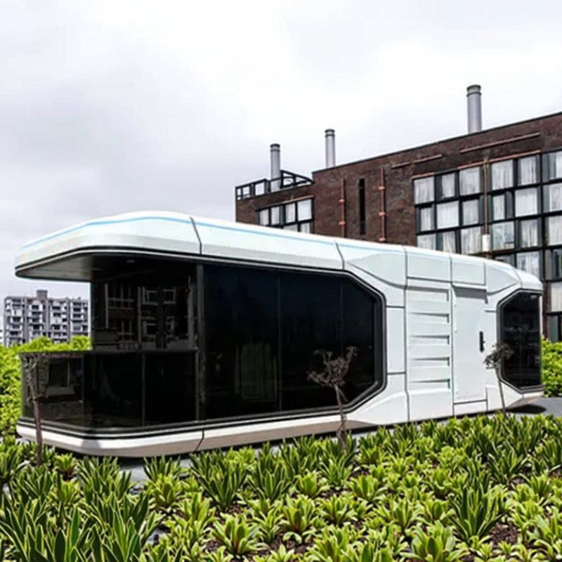 Rapid-Deployment Steel Capsule Housing for Disaster Relief & Camps