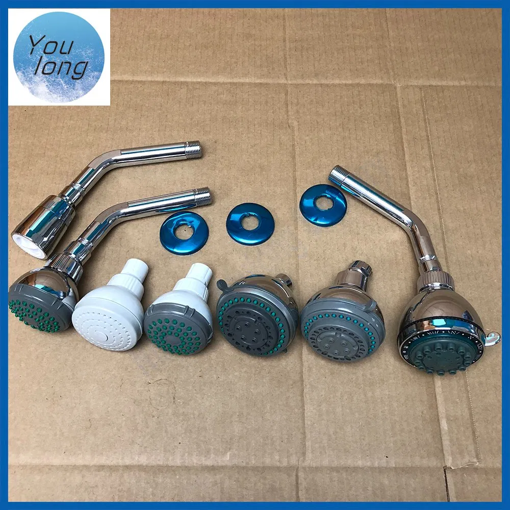 Мини-душ с трубкой ABS, хром