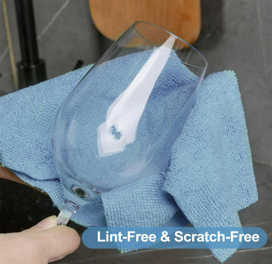 80 Pack Roll Microfiber Cleaning Cloth
