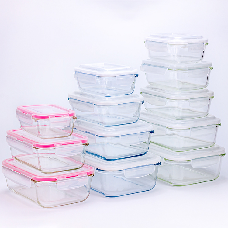 Airtight Transparent Food Storage & Container with Plastic Lid