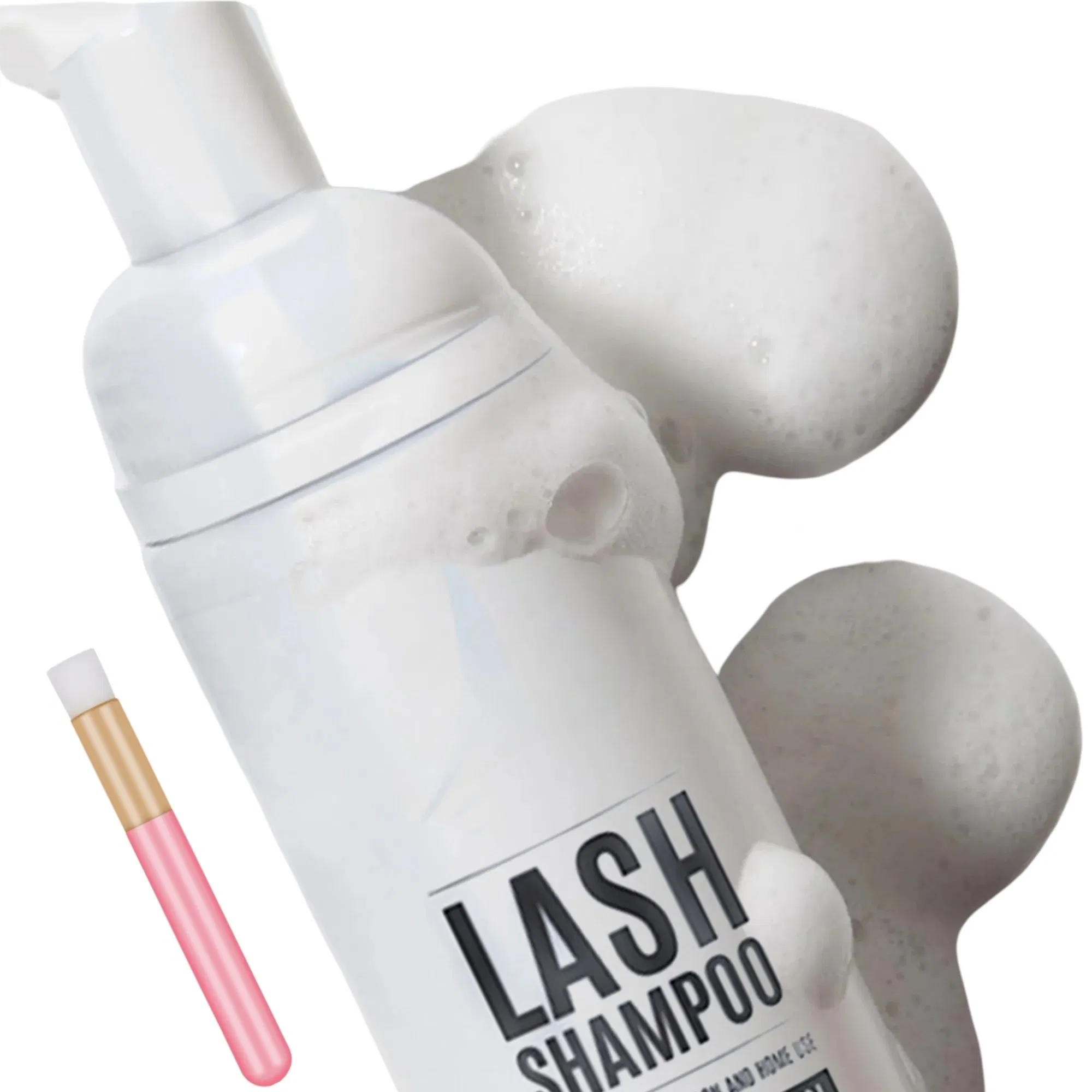 Mt Lashes Supplier Long Lasting Gentle 60ml Eyelash Extension Cleanser Lash Shampoo