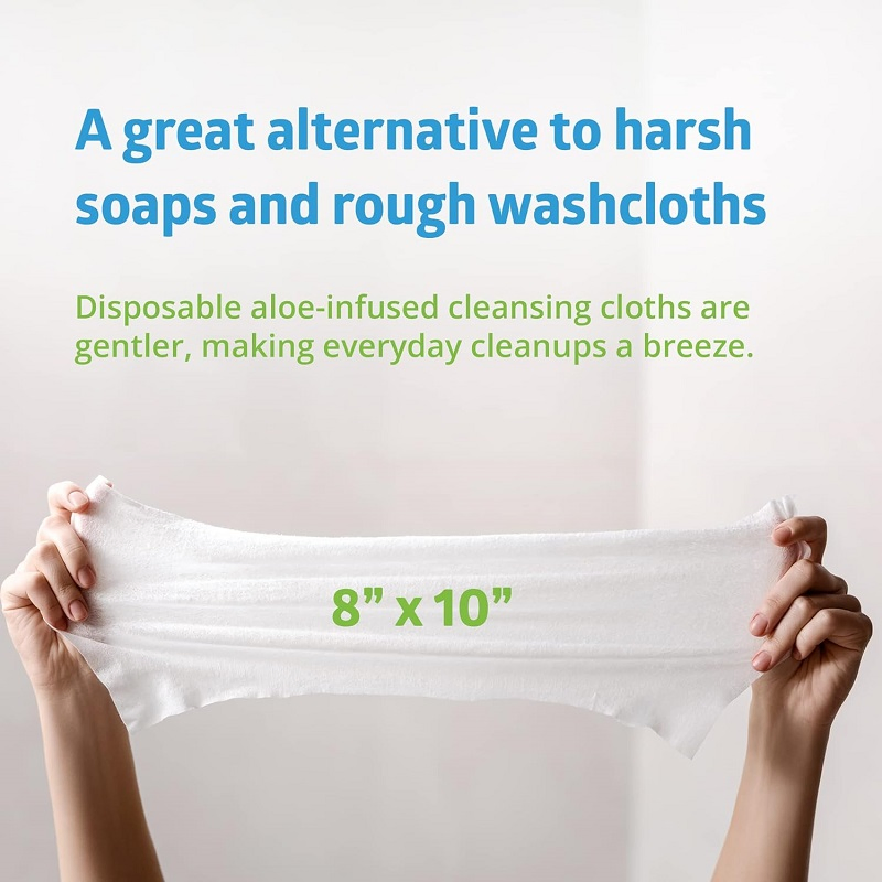 Factory Scented Premiostened Sensitive Skin Disposable Premoistened Adult Body Wipes Alcohol-Free Adult Cleaning Wet Wipes