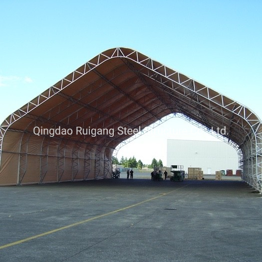 Best Quality Low Cost Various Colors Durable Light Prefabricated Steel Structure Garages/Hanger