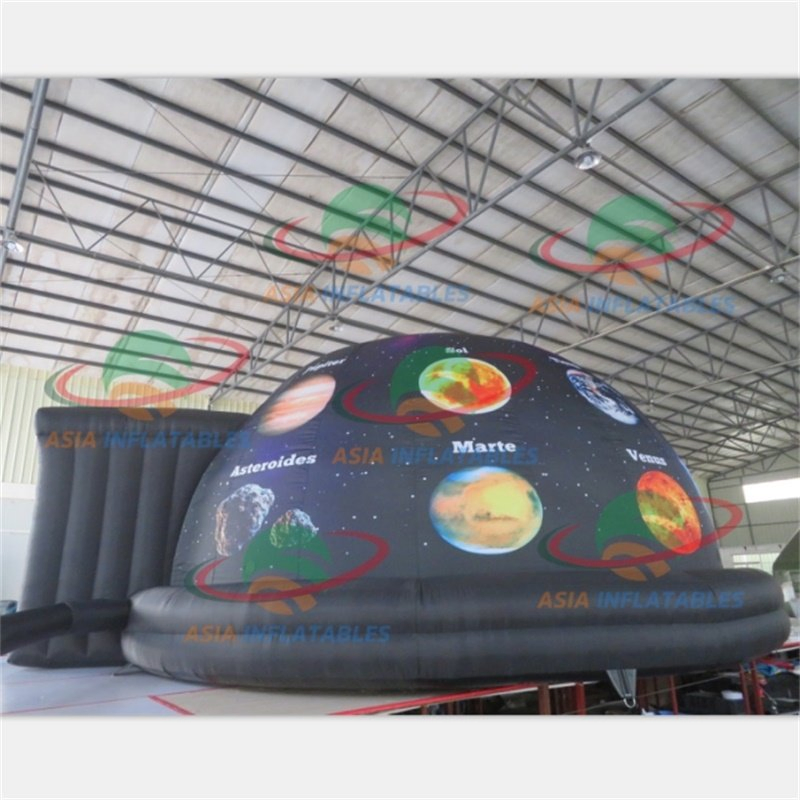 Outdoor Inflatable Projection Dome Tent for Planetarium Laser Shows