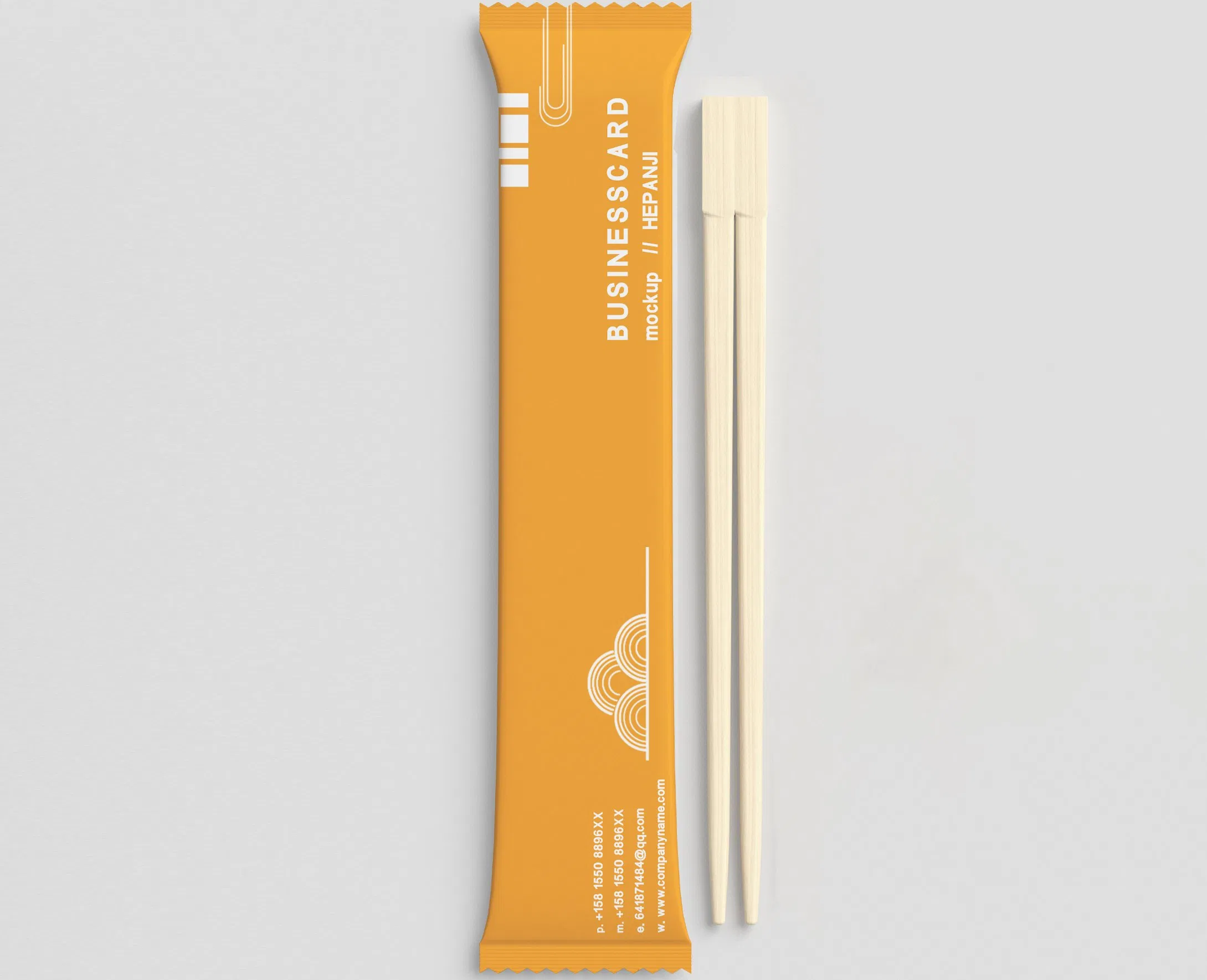21/ 24cm Eco-Friendly Disposable Bamboo Chopsticks Sushi Chopsticks